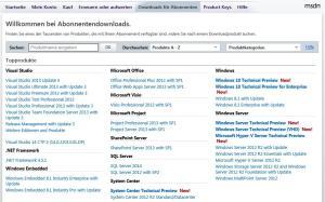 MSDN Technical Preview