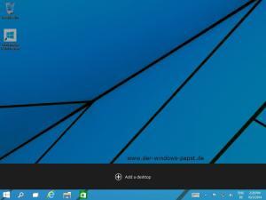 Windows 10 Add a Desktop