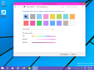 Windows 10 Desktop Vordergrund
