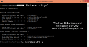 Windows 10 Strg C Strg V CMD