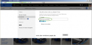 OneDrive Link kürzen