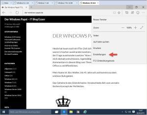 Spartan Einstellungen