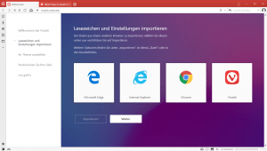 Vivaldi der Nachfolger des Opera Browsers