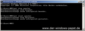 Druckaufträge per Batch löschen - O&K Printer Viewer 1 net stop spooler