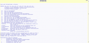 FINDSTR