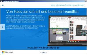 Windows 10 kostenloses Upgrade Reservierung Benachrichtigung 5 Windows 10 von Haus aus Schnell