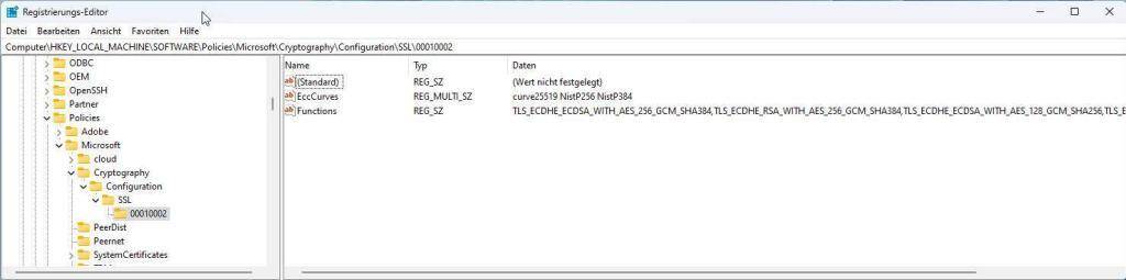 Cipher Suites and ECC Curves Cipher Suites and ECC Curves
