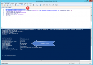 Default Domain Password Policy abfragen