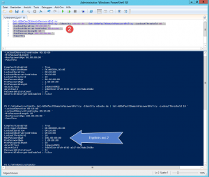 Default Domain Password Policy anpassen
