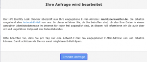 Identität überpüfen