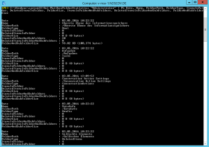 Exchange Postfach Ordner Größen
