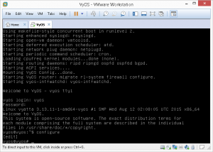VyOS Linux Router installieren und konfigurieren 5 vyos configure