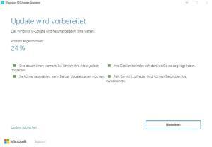 Download Windows 10 Anniversary Update 3 Windows 10 Anniversary Update Installationfortschritt