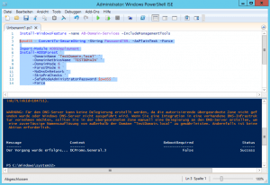 Powershell - Active Directory Rolle installieren und Active Directory Domain Services Deployment 2 active-directory-domain-services-deployment