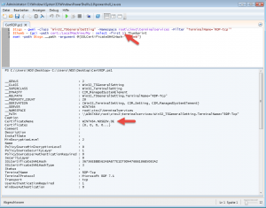 RDP-tcp - Zertifikat manuell per Powershell zuweisen 5 powershell-rdp-tcp