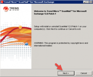 Trend Micro ScanMail for Exchange - Installation v12