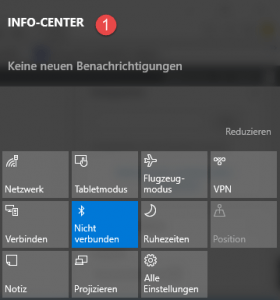 Windows 10 Info Center