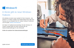 Windows 10 Enterprise Funktionsupdate