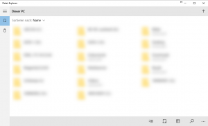 Windows 10 Datei Explorer App