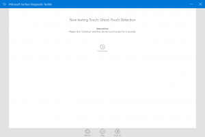 Surface Diagnostic Tool Ghost Touch Testing