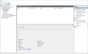 Windows Events Anwendung gelöscht