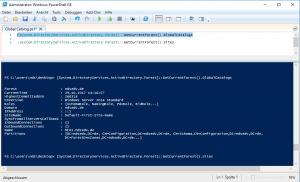 GlobalCatalog finden