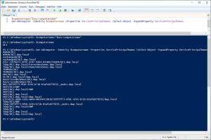 Powershell SPN anlegen entfernen ersetzen