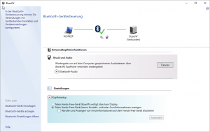 Bose be quiet 35 II windows 10 1 Windows Bose be quiet 35 II Bluetooth Gerätesteuerung