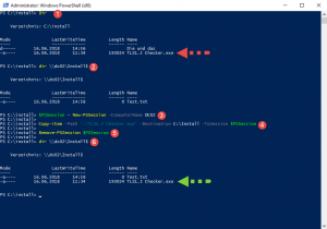 Powershell Copy File WINRM Powershell Copy File WINRM