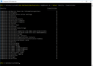 After Mailbox Content deletion After Mailbox Content deletion