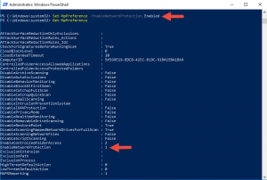 SmartScreen Filter Enabled Powershell