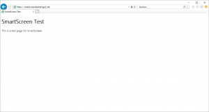 SmartScreen Filter Internet Explorer unsecure SmartScreen Filter Internet Explorer unsecure