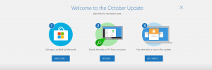 Welcome to October Update