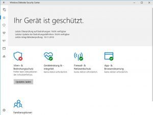 Windows Defender Signatur Updates löschen