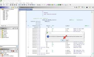 Ghidra Analyze Import