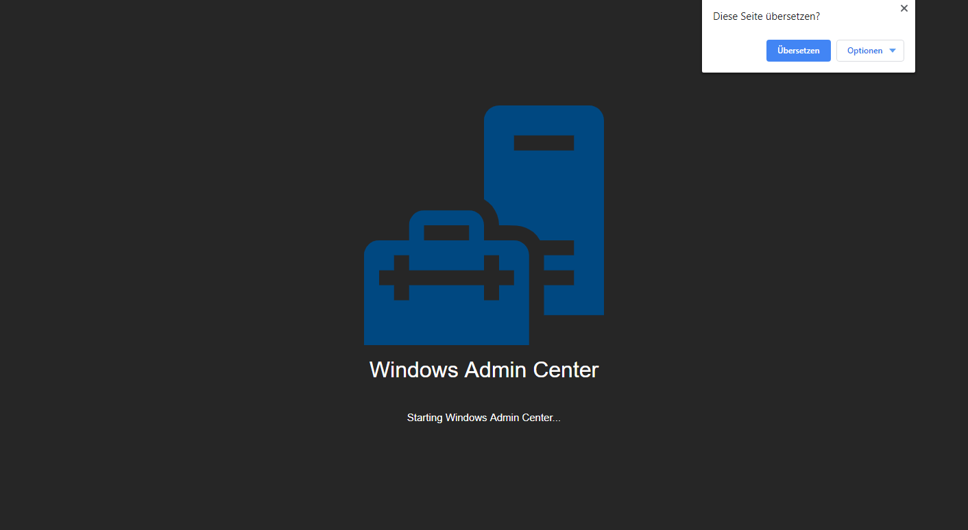 Windows Admin Center 1904