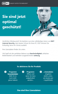 eset Lizenzdaten