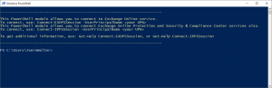 Exchange Online Powershell