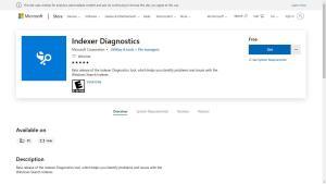 Windows Indexer Diagnostics Tool 1 Indexer Diagnostics