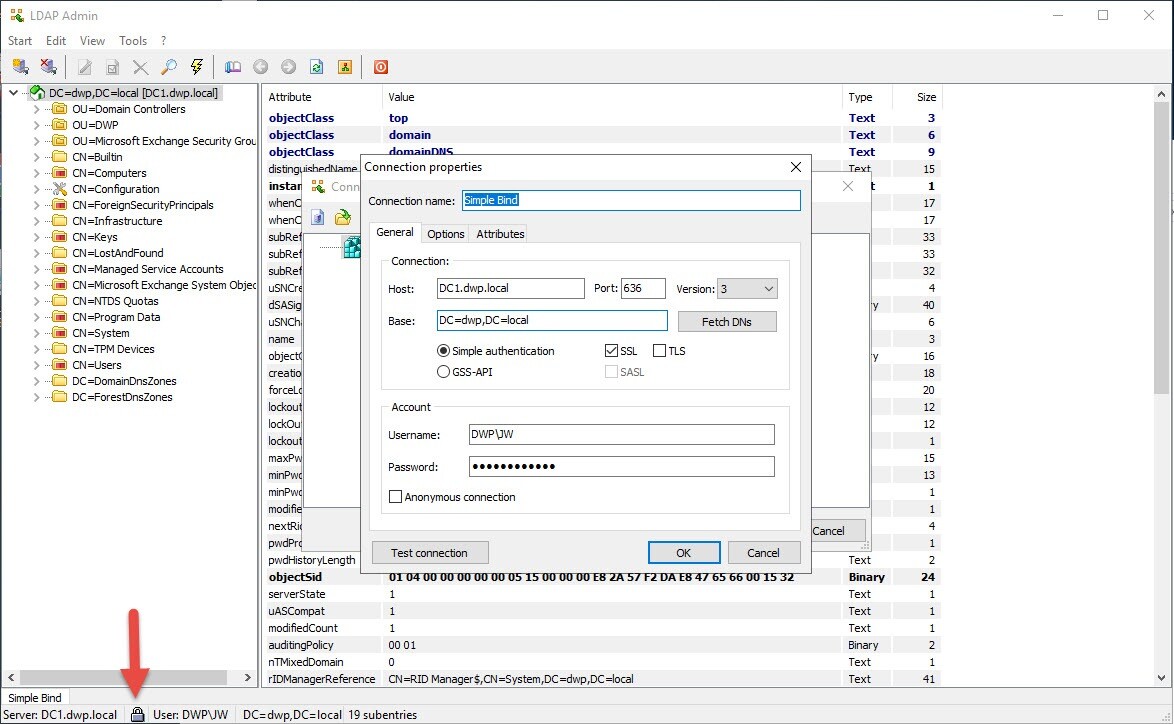 LDAP Channel Binding