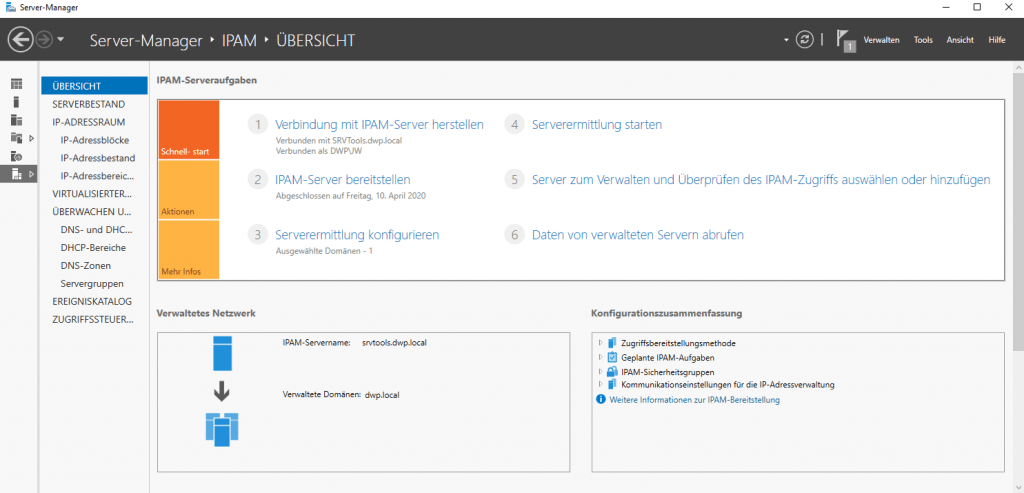 Windows Server 2019 IP-Adressverwaltungsserver - Der Windows Papst - IT ...