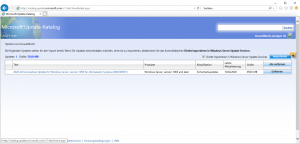 WSUS Update importieren WSUS Update importieren