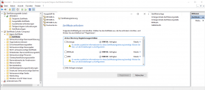 Zertifikatsregistrierung keine Vorlagen sichtbar Zertifikatsregistrierung keine Vorlagen sichtbar