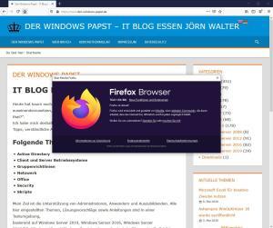Firefox blockiert http