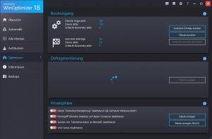 WinOptimizer 18 Privatsphäre
