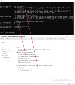 Exchange dynmamic distribution group Exchange dynmamic distribution group