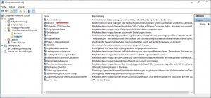 NT AUTHORITY LocalService hat die Rechte der lokalen Gruppe der Benutzer