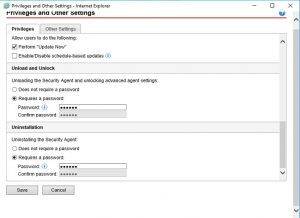 ApexOne Privileges and Other Settings ApexOne Privileges and Other Settings