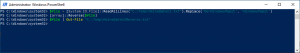 Text mit der Powershell umkehren 2 Powershell Text turning back and replace