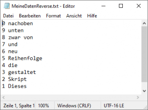 Text mit der Powershell neu sortieren Text mit der Powershell neu sortieren